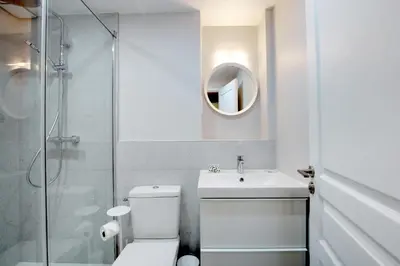 Salle de bains dans l'établissement Take It Easy in This Stylish Architect Flat
