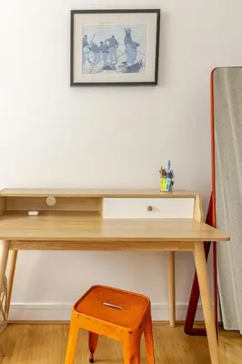 Plan de l'établissement 40sqm flat near Eiffel Tower