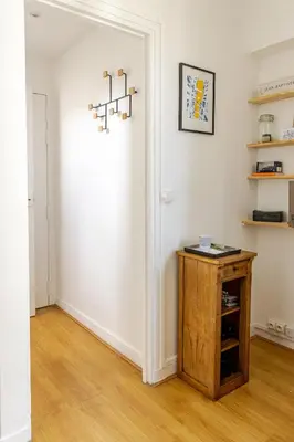 Plan de l'établissement 40sqm flat near Eiffel Tower
