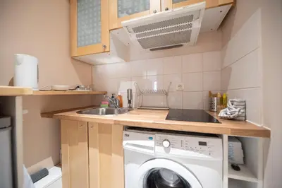 Cuisine ou kitchenette dans l'établissement CIA - Bastille, rue de la Roquette