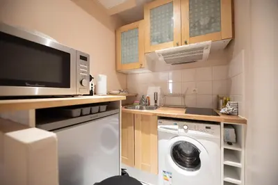 Cuisine ou kitchenette dans l'établissement CIA - Bastille, rue de la Roquette