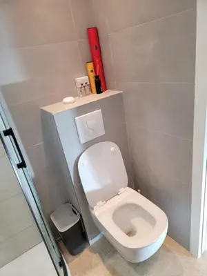 Salle de bains dans l'établissement Studio cosy 21m2 rénové 75019