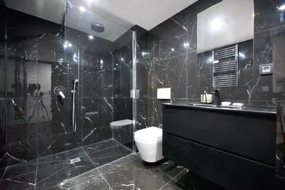 Salle de bains dans l'établissement CIA - Vosges Gem