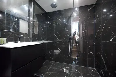 Salle de bains dans l'établissement CIA - Vosges Gem