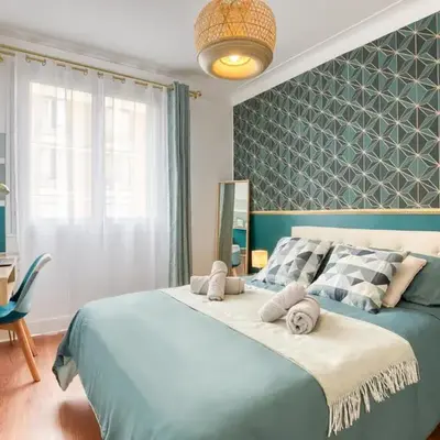 Appart Cosy 4 Personnes - Parking Gratuit - Centre Paris 15 min Metro 4