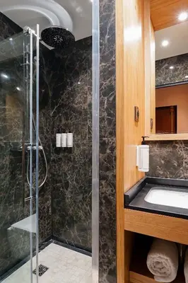 Salle de bains dans l'établissement Merveil - Signature Suite - Champs Elysees - Dulud I