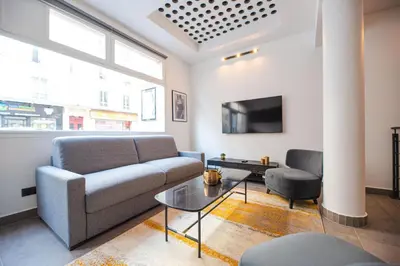 Coin salon dans l'établissement CIA - Grenelle Residence
