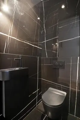 Salle de bains dans l'établissement Écrin de Prestige à Dauphine