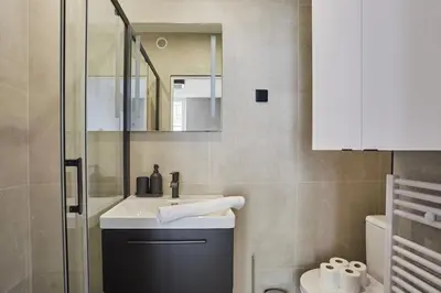 Salle de bains dans l'établissement Charming apartment 1BR - Montorgueil-Sentier