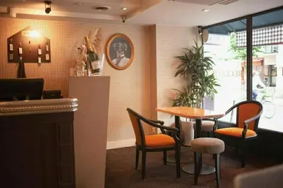 Coin salon dans l'établissement Le Franklin