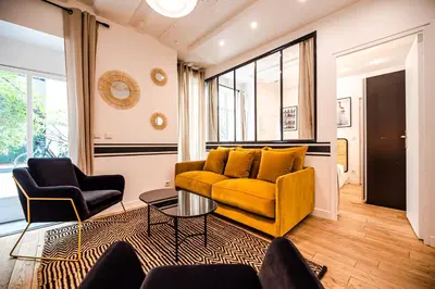 Coin salon dans l'établissement CIA - Bastille Coziness