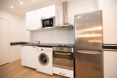 Cuisine ou kitchenette dans l'établissement CIA - Bastille Coziness