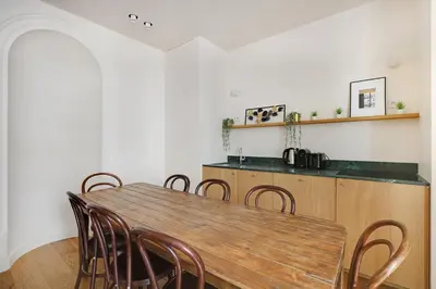 Cuisine ou kitchenette dans l'établissement Pick A Flat's Apartments in Madeleine - Rue Tronchet