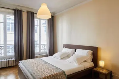 Un ou plusieurs lits dans un hébergement de l'établissement Saint-Germain-des-Prés 60m2