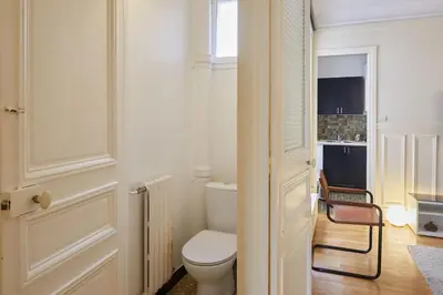 Salle de bains dans l'établissement Saint-Germain-des-Prés 60m2