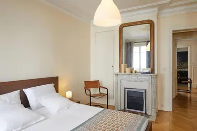 Un ou plusieurs lits dans un hébergement de l'établissement Saint-Germain-des-Prés 60m2