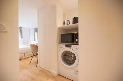 Cuisine ou kitchenette dans l'établissement CIA - Studio Pierre Fontaine