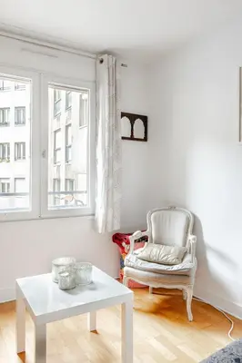 Coin salon dans l'établissement Heart of Paris III, Le Marais - Charming Apartment