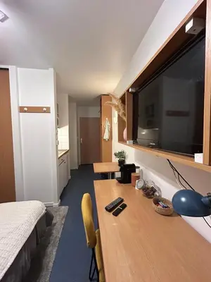 Télévision ou salle de divertissement dans l'établissement Studio in Issy Les Moulineaux
