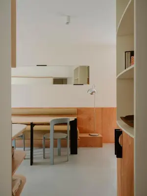 Cuisine ou kitchenette dans l'établissement Babylon Montmartre