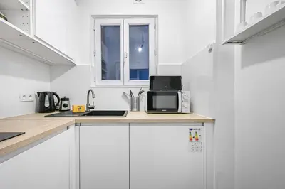 Cuisine ou kitchenette dans l'établissement L'Atelier Secret - Batignolles - Métro - Paris 17