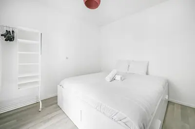 Un ou plusieurs lits dans un hébergement de l'établissement L'Atelier Secret - Batignolles - Métro - Paris 17