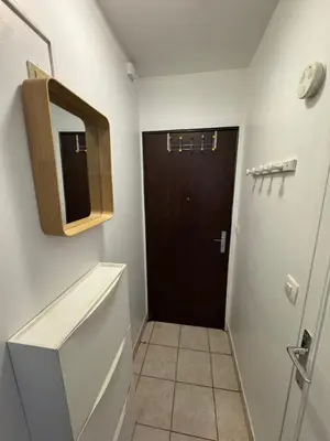 Salle de bains dans l'établissement Studio équipé Paris 20e