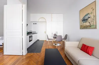 Cuisine ou kitchenette dans l'établissement 4P apartment #Jardin Luxembourg#Montparnasse#Paris 6