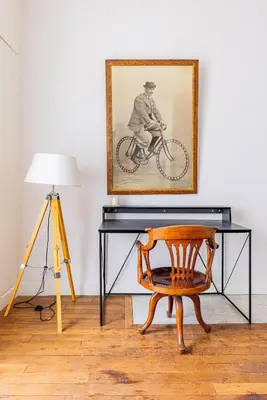 Plan de l'établissement 4P apartment #Jardin Luxembourg#Montparnasse#Paris 6
