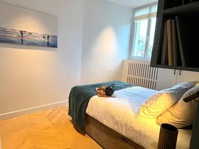 Un ou plusieurs lits dans un hébergement de l'établissement Le Loft Grenelle