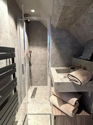 Salle de bains dans l'établissement Le Loft Grenelle