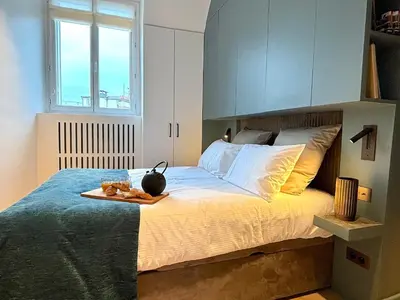 Un ou plusieurs lits dans un hébergement de l'établissement Le Loft Grenelle
