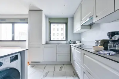 Cuisine ou kitchenette dans l'établissement GuestReady - Charming stay near Catacombs of Paris