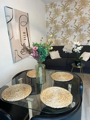 Coin salon dans l'établissement Apppartement en Duplex Montmatre Sacré Cœur