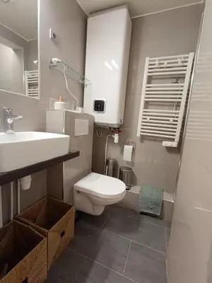 Salle de bains dans l'établissement Pittoresquia Paris Gare de l'Est