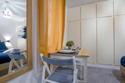 Plan de l'établissement Splendid Studio Apartment Quartier Les Marais Free Netflix