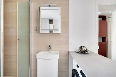 Cuisine ou kitchenette dans l'établissement Pantheon - Quartier Latin