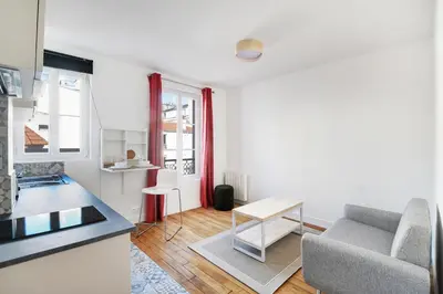 Cuisine ou kitchenette dans l'établissement Pantheon - Quartier Latin