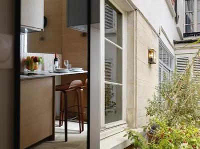 Balcon ou terrasse dans l'établissement TBS 304 - Charming studio in Paris