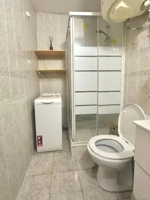 Salle de bains dans l'établissement Bel appartement près de la Place de la République