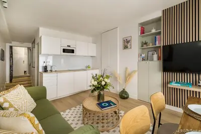 Cuisine ou kitchenette dans l'établissement Sereners - Opera