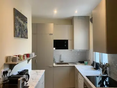 Cuisine ou kitchenette dans l'établissement Paris 15, beautiful 3 bedrooms
