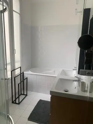 Salle de bains dans l'établissement Paris 15, beautiful 3 bedrooms
