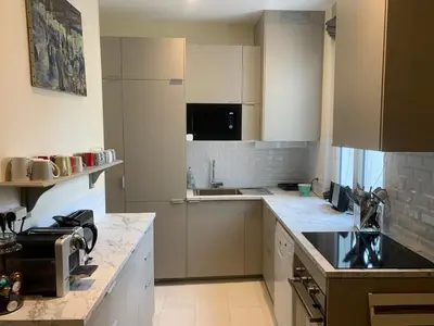 Cuisine ou kitchenette dans l'établissement Paris 15, beautiful 3 bedrooms