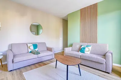Plan de l'établissement Appartement équipé à 5 minutes de Paris