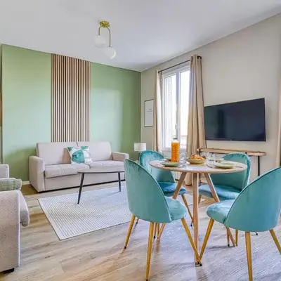 Appartement équipé à 5 minutes de Paris
