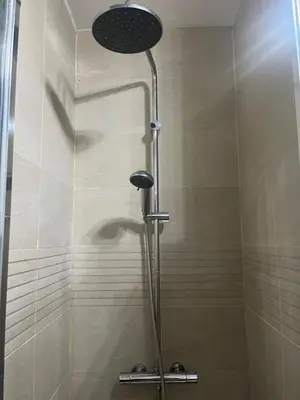 Salle de bains dans l'établissement Studio proche Tour Eiffel