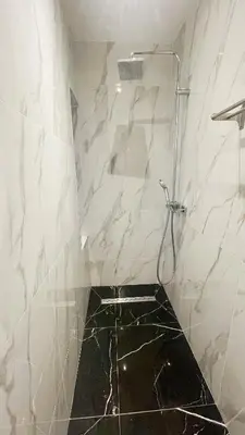 Salle de bains dans l'établissement Apmt BelleVille
