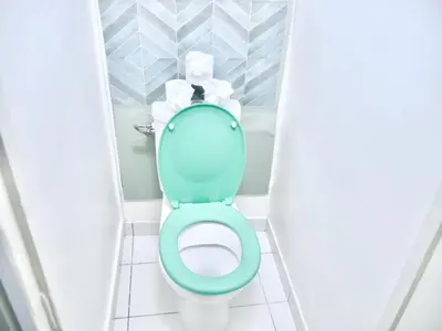 Salle de bains dans l'établissement L'aurore de Clamart