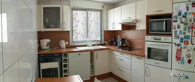 Cuisine ou kitchenette dans l'établissement Welcome chez Zouzou Paris XV